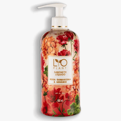 Sabonete Líquido LYO PLANT Rosa Damascena & Gerânio 600ml