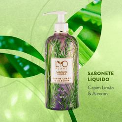 Sabonete Líquido LYO PLANT Capim Limão & Alecrim 600ml