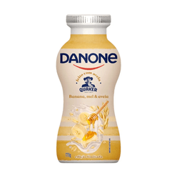 Iogurte DANONE Quaker Banana,Mel & Aveia 170g