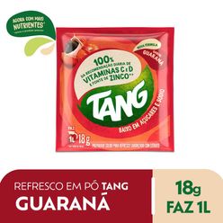 Refresco em pó TANG Guaraná 18g