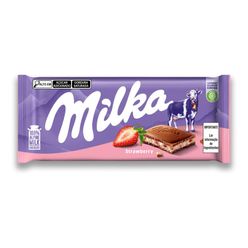 Chocolate MILKA Morango 100G