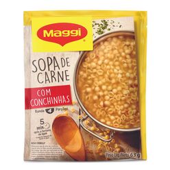 Sopa MAGGI carne com conchinhas Sachê 63g