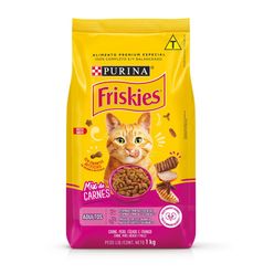 Ração FRISKIES Para Gatos Mix De Carnes Pacote 1kg