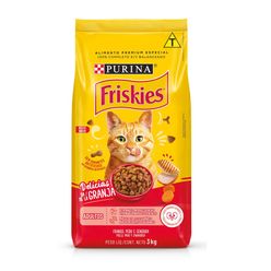 Ração FRISKIES Para Gatos Adultos Frango 3kg