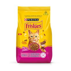 Ração FRISKIES gatos adultos Mix de Carne 500g