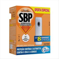 SBP Multi Inseticida Automático Aparelho + Refil 250ml - Duração até 8 semanas