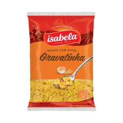 Macarrão de Sêmola com Ovos Gravatinha ISABELA Pacote 500g