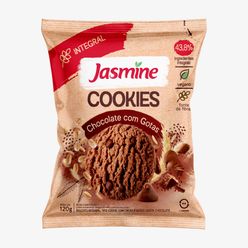 Biscoito Cookie JASMINE Chocolate com Gotas Vegano Integral 120g