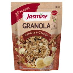 Granola JASMINE Integral Banana e Canela 250g