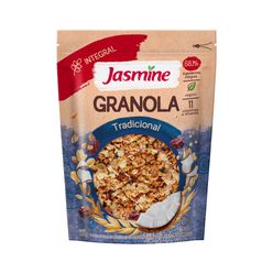 Granola JASMINE Integral Tradicional com Coco e Uvas Passas 250g