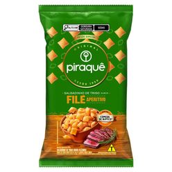 Salgadinho de Trigo Filé Aperitivo PIRAQUÊ Comida di Buteco 50g