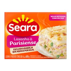 Lasanha parisiense SEARA 600g