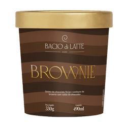 Sorvete BACIO DI LATTE Brownie 490ml