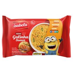 Macarrão ISABELA Instantâneo Galinha Suave 75g