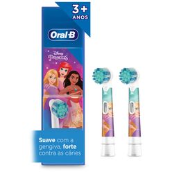 Refis Para Escova de Dentes Elétrica Infantil ORAL-B Disney Princess 2 unidades