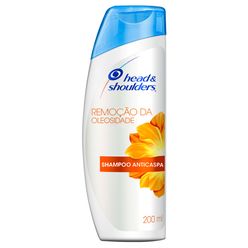 Shampoo HEAD & SHOULDERS Remoção Da Oleosidade 200ml