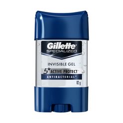 GILLETTE Specialized Antibacterial gel Antitranspirante 82g