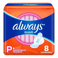 ALWAYS Suave Absorvente P 8un