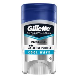 GILLETTE Specialized Cool Wave gel Antitranspirante 45g