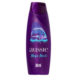 AUSSIE Mega Moist Óleo de Jojoba e Alga Marinha Australiana Shampoo 360ml