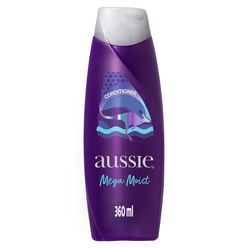 AUSSIE Mega Moist Óleo de Jojoba e Alga Marinha Australiana Condicionador 360ml