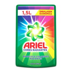 Refil Sabão Líquido ARIEL Cores Radiantes 15L