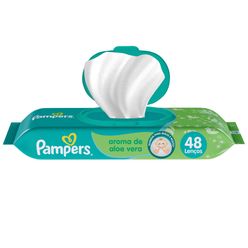 PAMPERS Lenços Umedecidos Aroma de Aloe Vera 48un