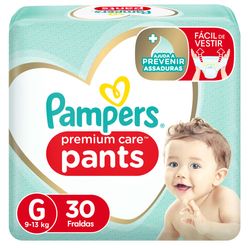 PAMPERS Pants Fralda G 30un