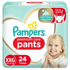 PAMPERS Premium Care Pants Fralda XXG 24un