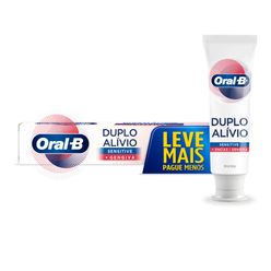 Pasta de Dente ORAL-B Duplo Alívio Sensibilidade+Gengiva 140g