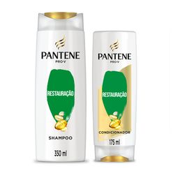 1 Kit PANTENE PRO-V Restauração Shampoo 350ml + Condicionador 175ml