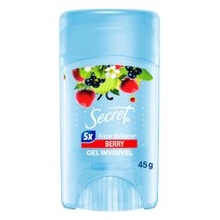 Desodorante Antitranspirante SECRET gel Frutas Vermelhas 45g