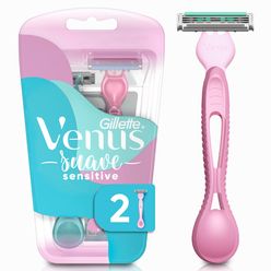 GILLETTE Venus Suave Sensitive Aparelho de Depilação Descartável 2un