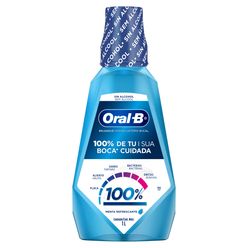 100% De Sua Boca Cuidada Enxaguatório Bucal ORAL-B 1L