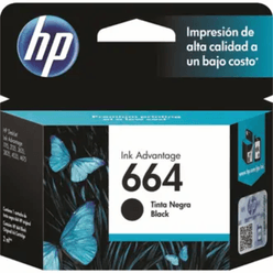 Cartucho  HP 664 F6V29AB Preto