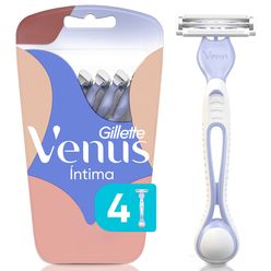 GILLETTE Venus Íntima Aparelho de Depilação Descartável 4un