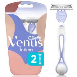 GILLETTE Venus Íntima Aparelho de Depilação Descartável 2un