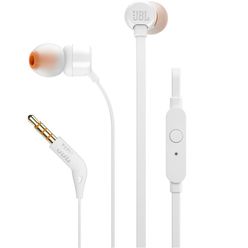 Fone de Ouvido JBL Intra Auricular T110  Branco - JBLT110WHT