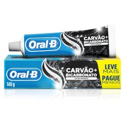 ORAL-B Carvão com Bicarbonato Pasta de Dente 140g