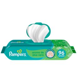 PAMPERS Lenços Umedecidos Aroma de Aloe Vera 96un