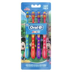 Escova de Dente Infantil ORAL-B Mickey 4 unidades