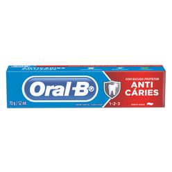 Pasta de Dente ORAL-B 123 Anticáries 70g