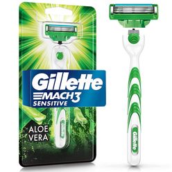 GILLETTE Mach3 Sensitive Aparelho de Barbear 1 Ud