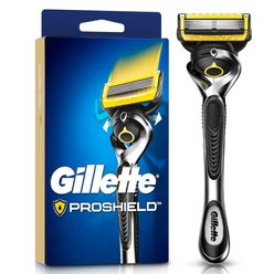 GILLETTE Proshield Aparelho de Barbear com 5 Lâminas de Barbear 1 Un