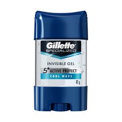 GILLETTE Specialized Cool Wave gel Antitranspirante 82g