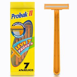 Aparelho de Barbear GILLETTE Probak II Descartável Leve 7 Pague 5