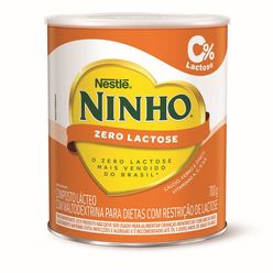 NINHO® Composto Lácteo Zero Lactose Lata 700g