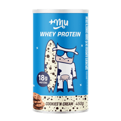 Proteína Concentrada +MU Cookies N'Cream 450g