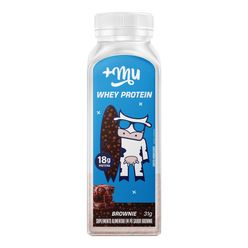 Suplemento Alimentar +MU Whey Protein 18g de Proteína Brownie 31g