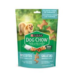 Petisco DOG CHOW Biscoitos Frango & Leite Filhotes 300g